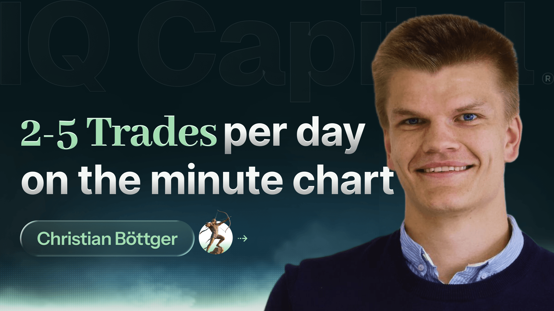 2–5 trades per day on the minute chart: Christian Böttger's unusual path to becoming a trading expert